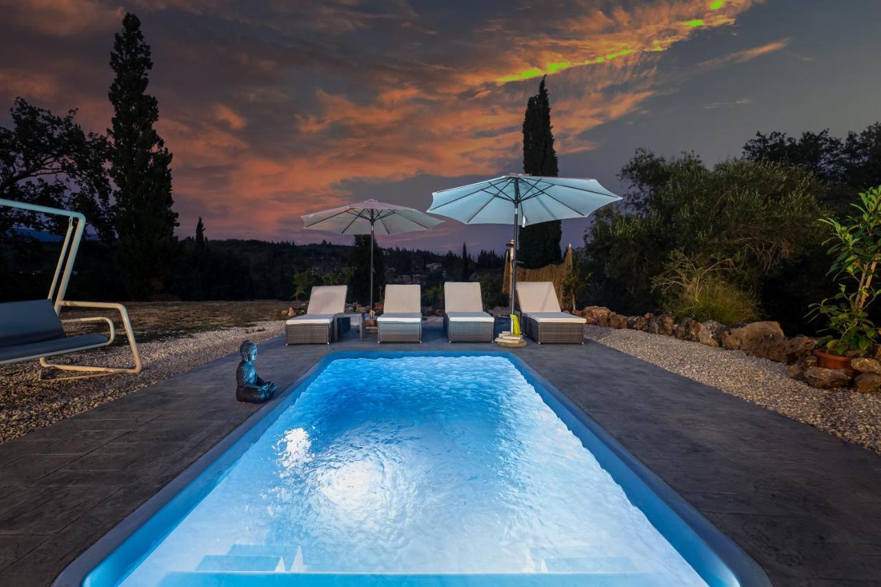 Nightingale Villa & Suites Corfu Gazatika Екстер'єр фото